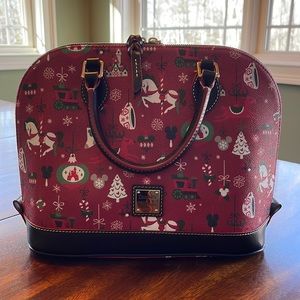 Brand New With Tags Dooney & Bourke 2019 Disney Christmas Satchel